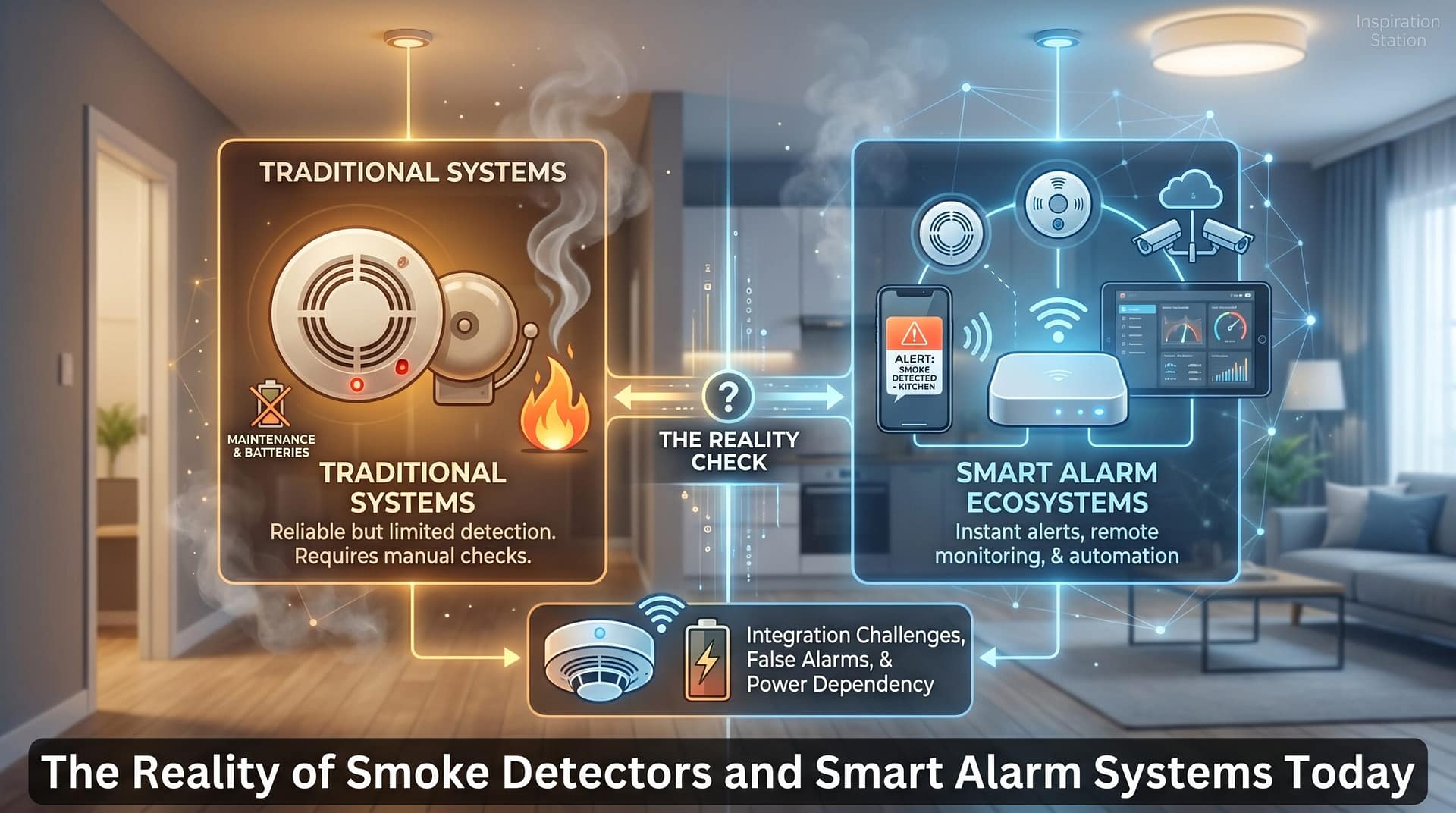 The Reality of Smoke Detectors and Smart Alarm Systems Today