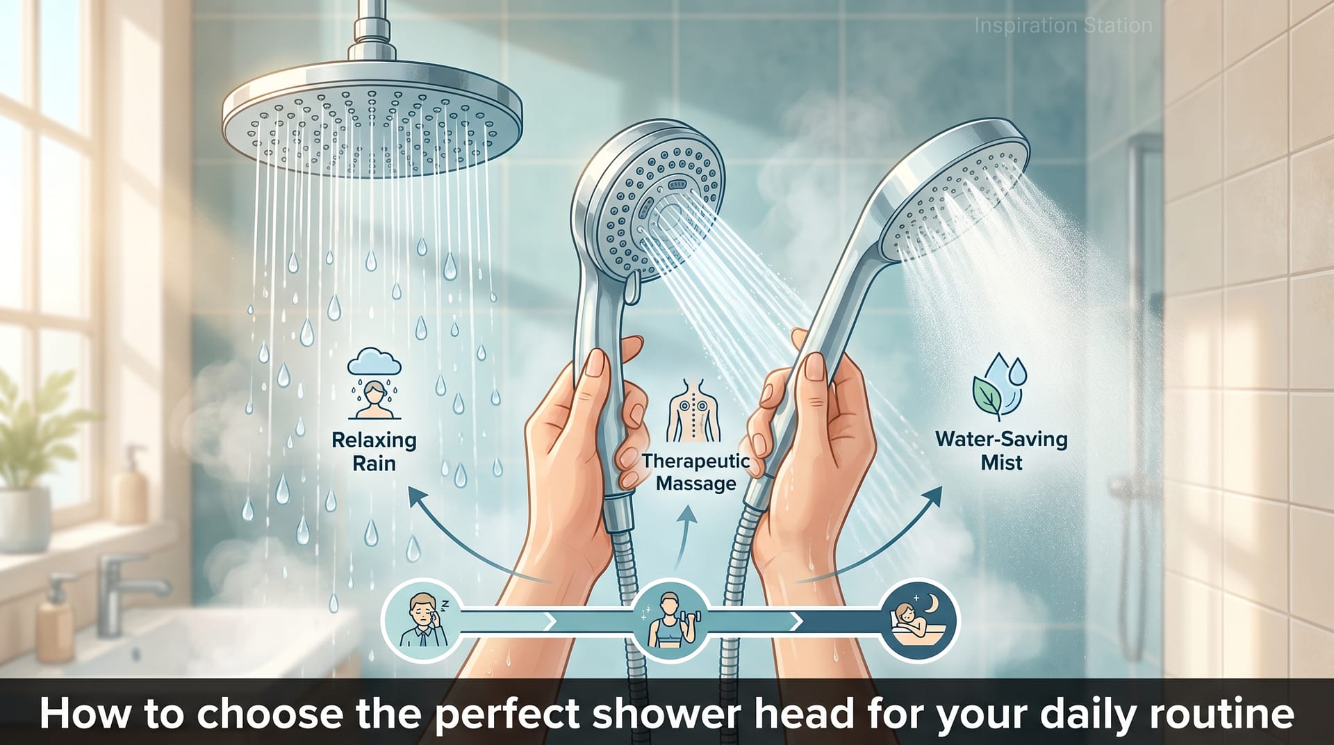 How to choose the perfect shower head for your daily routine